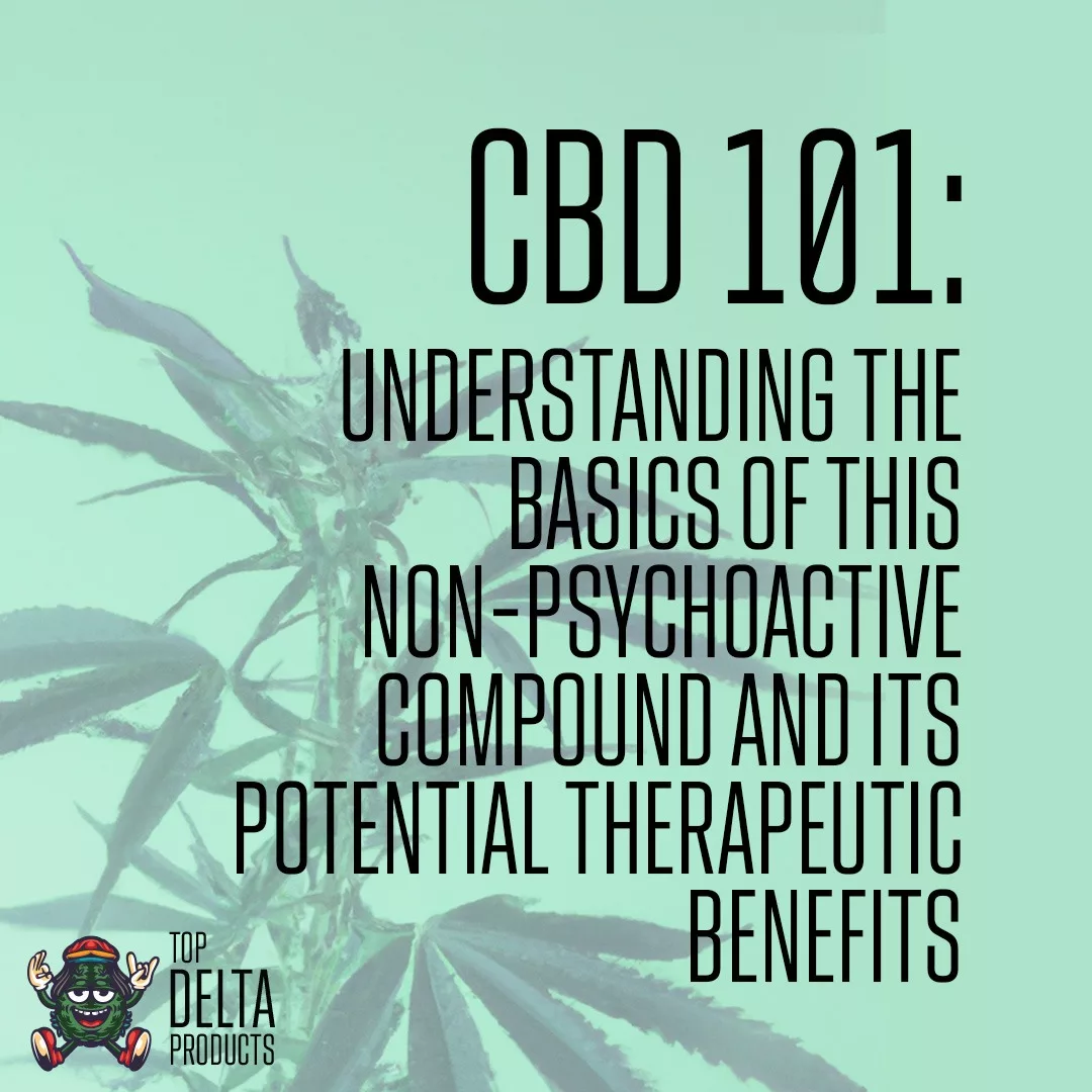 CBD 101: Understanding the Basics of this Non-psychoactive Compound and its Potential Therapeutic Benefits